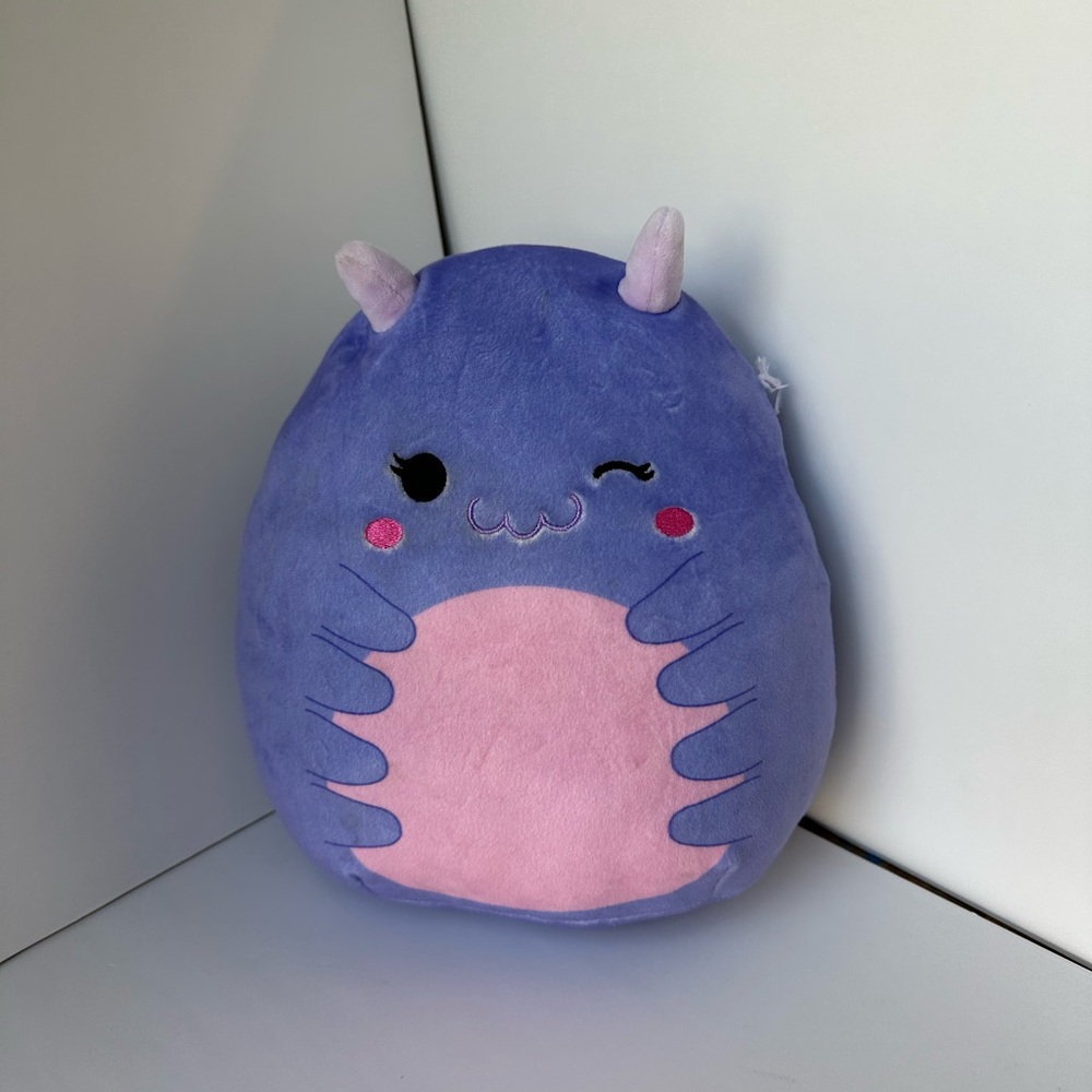 Cute Purple and Pink Plush Squishmillow